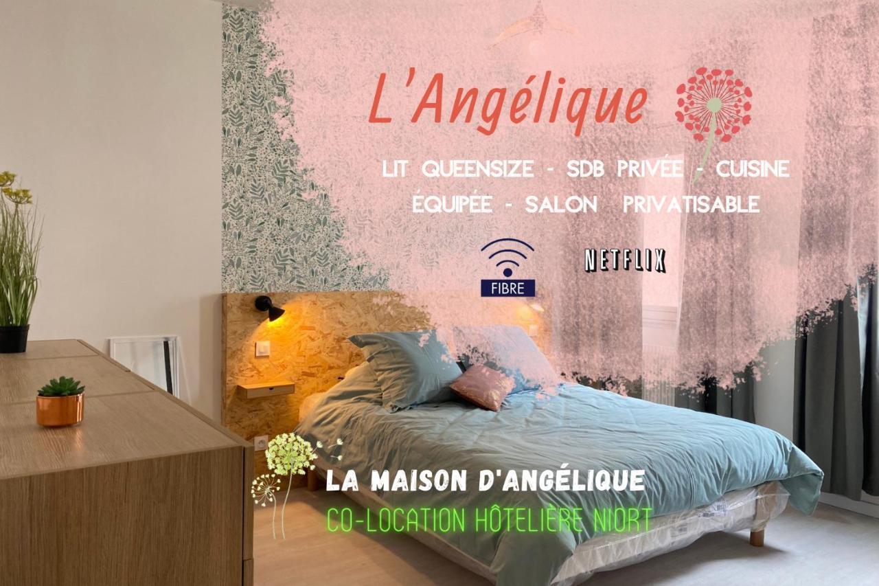 La Maison D'Angelique - Colocation Hoteliere A 150M Gare Tgv- Grande Cuisine Equipee & Salon - Fibre - Netflix นีออร์ ภายนอก รูปภาพ