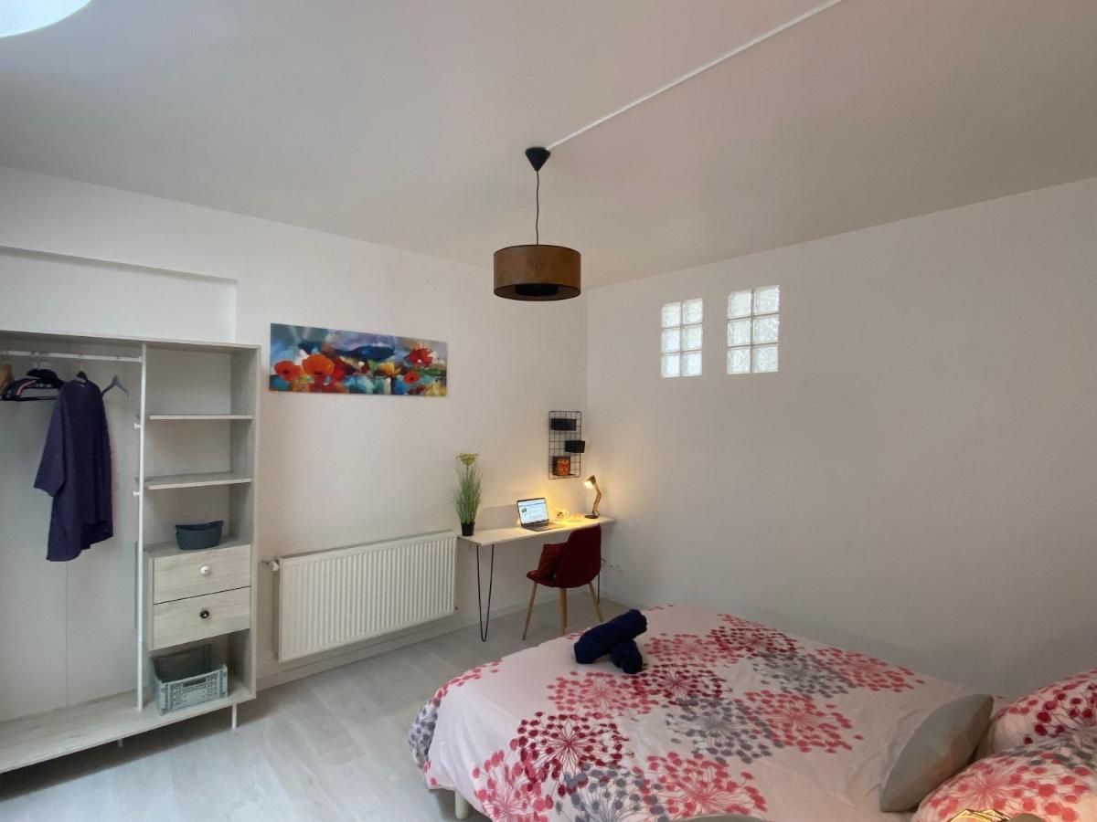 La Maison D'Angelique - Colocation Hoteliere A 150M Gare Tgv- Grande Cuisine Equipee & Salon - Fibre - Netflix นีออร์ ภายนอก รูปภาพ